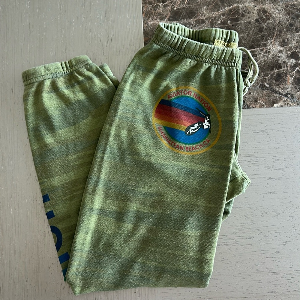 Aviator Nation Camo sweatpants